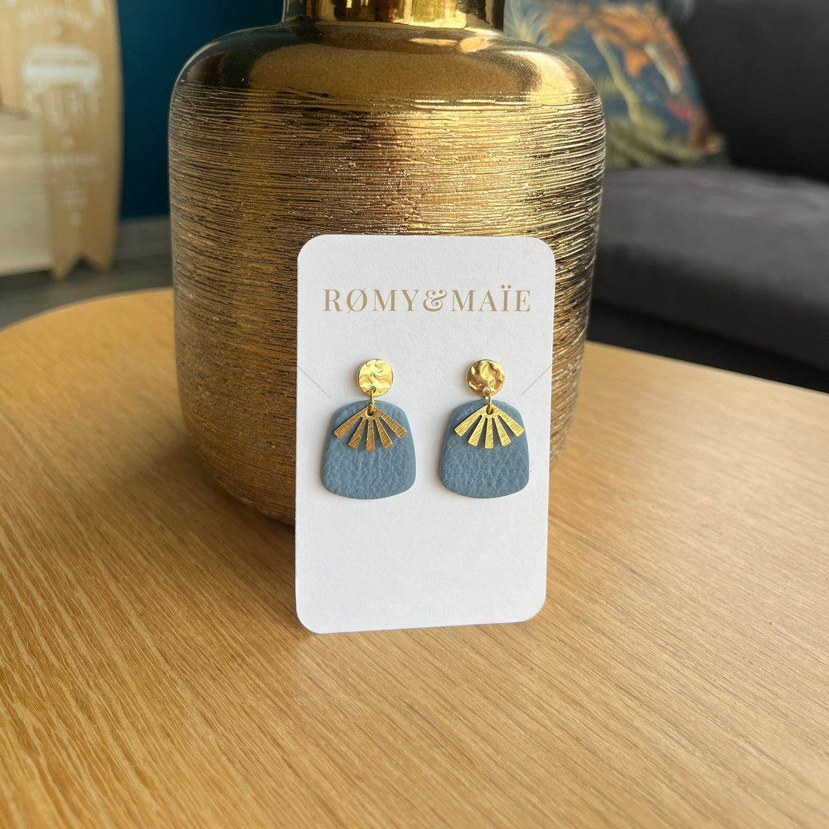 Boucles d'oreilles Mériam - Romy&Maie