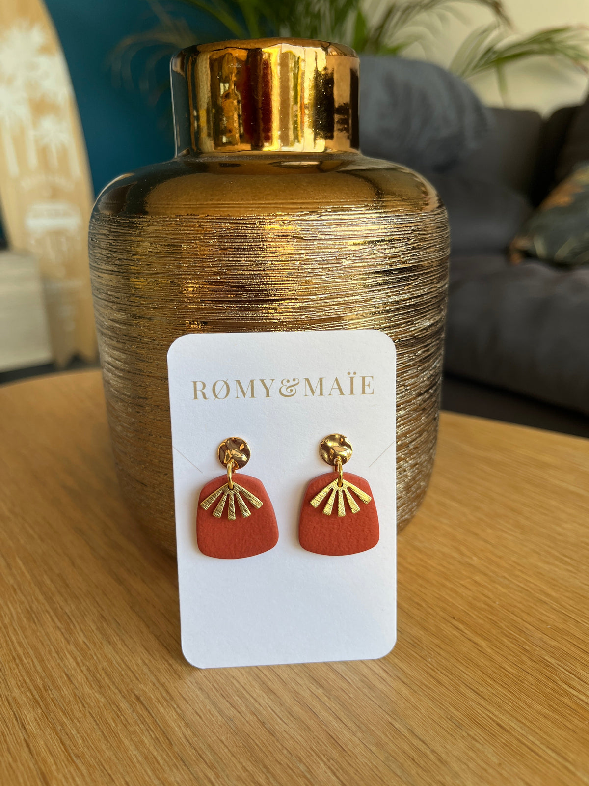 Boucles d'oreilles Mériam - Romy&Maie