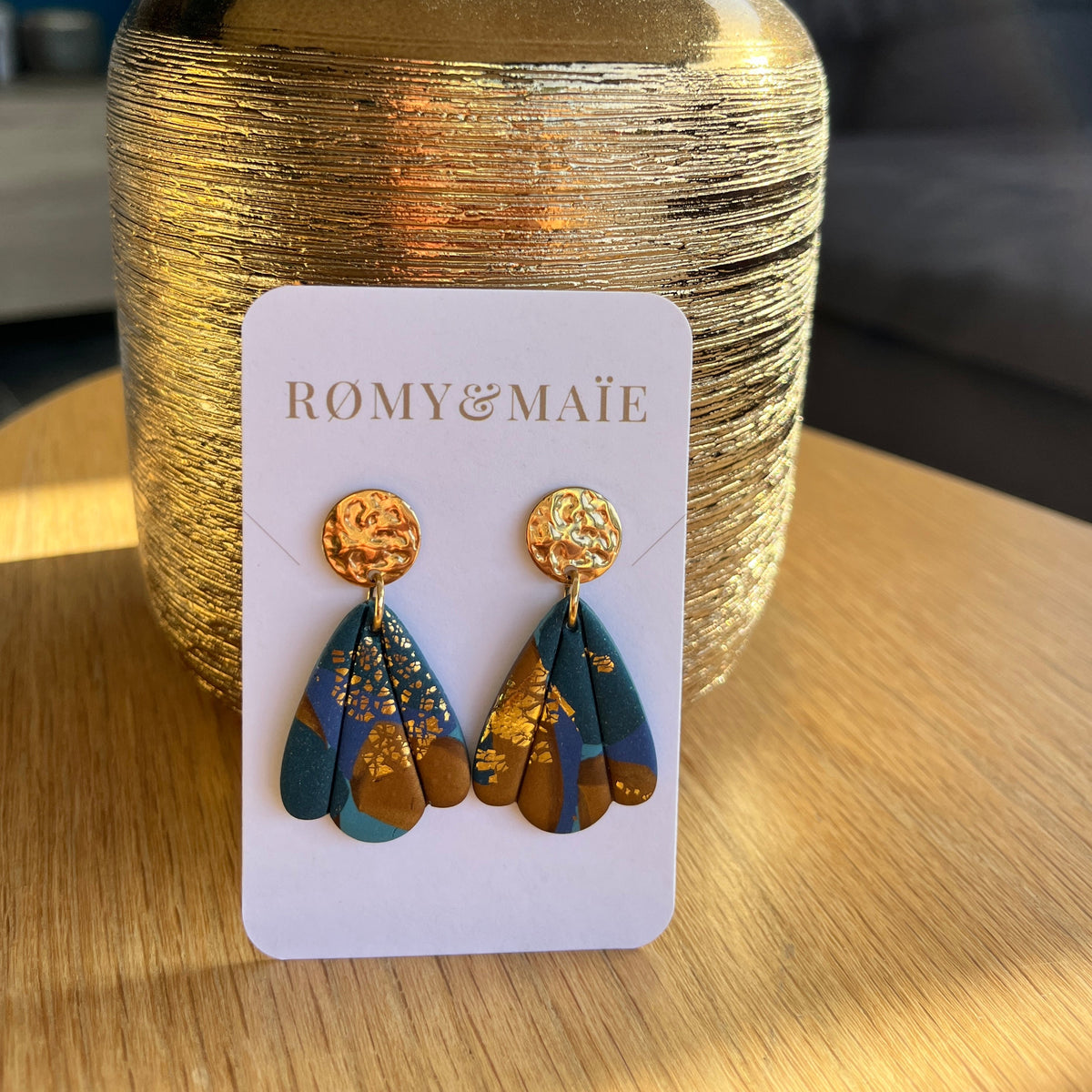 Boucles d’oreilles Morgane - Romy&Maie