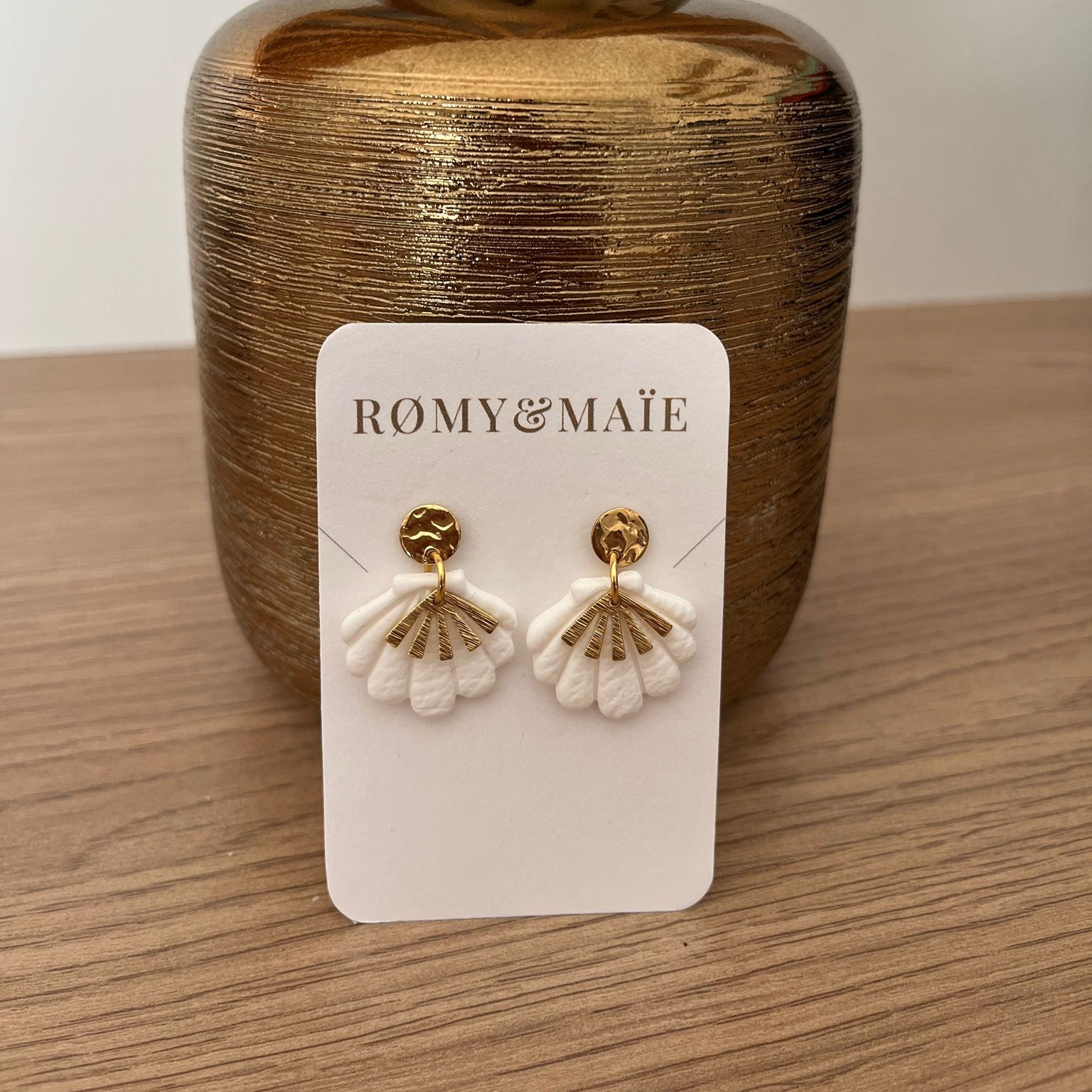 Boucles d'oreilles Yveline - Romy&Maie