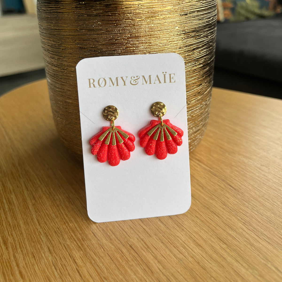 Boucles d'oreilles Yveline - Romy&Maie