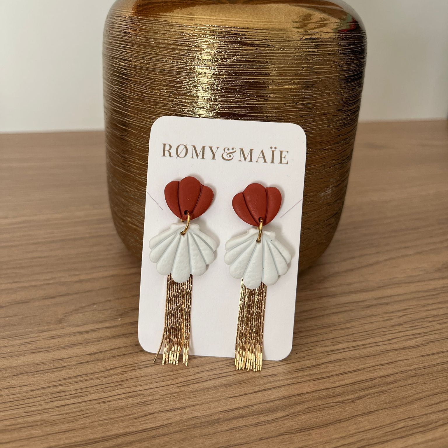 Boucles d'oreilles Elisa - Romy&Maie
