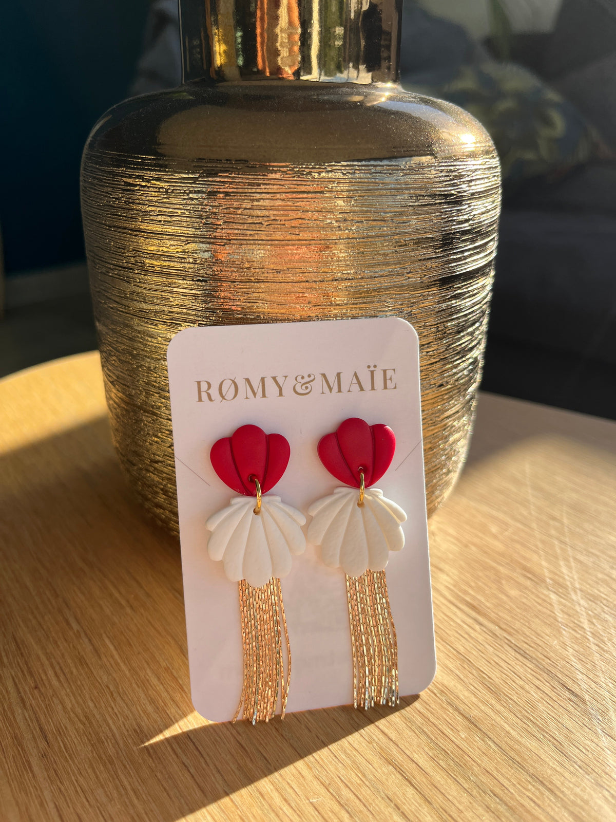 Boucles d'oreilles Elisa - Romy&Maie