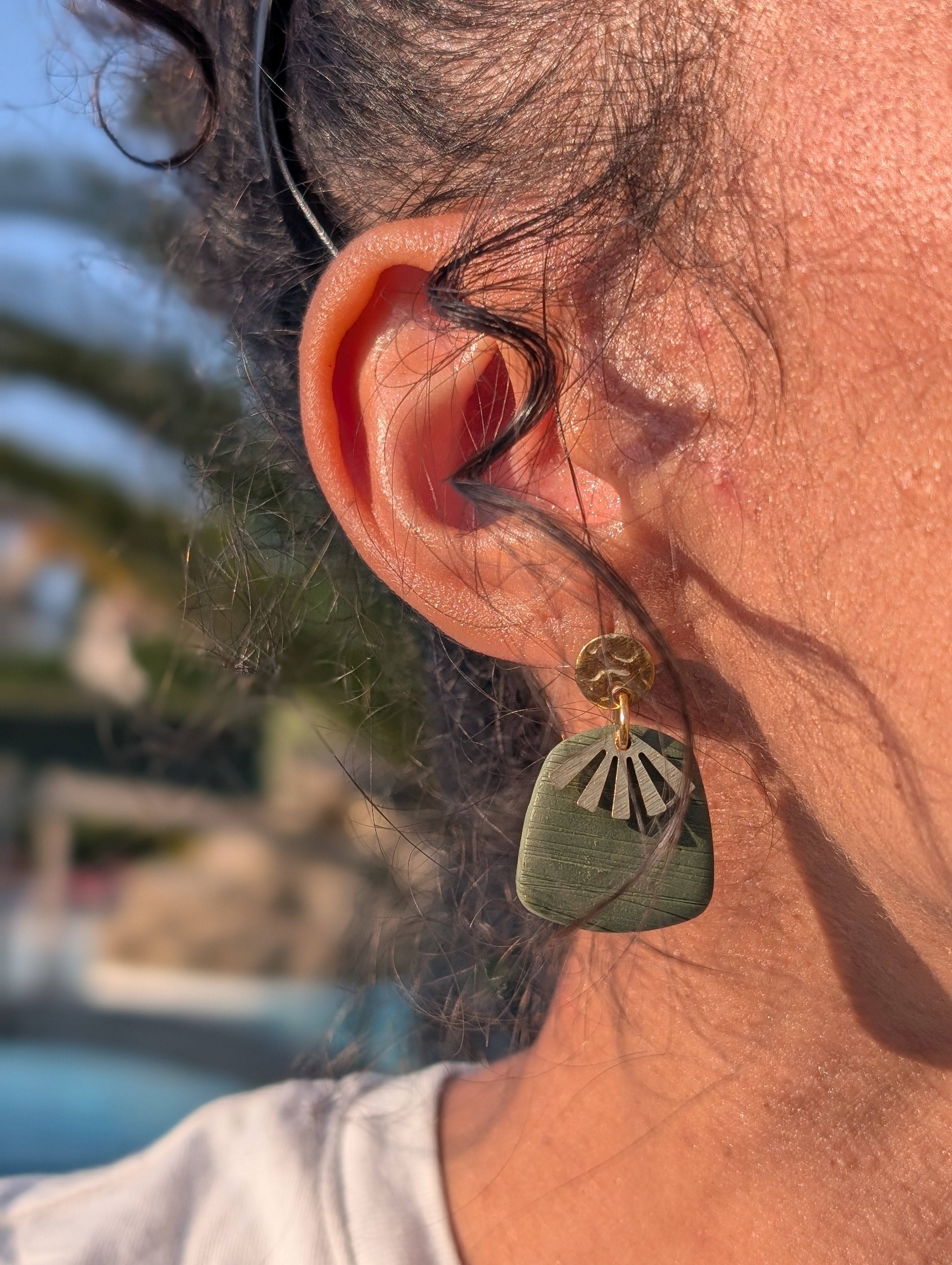 Boucles d'oreilles Gisèle - Romy&Maie