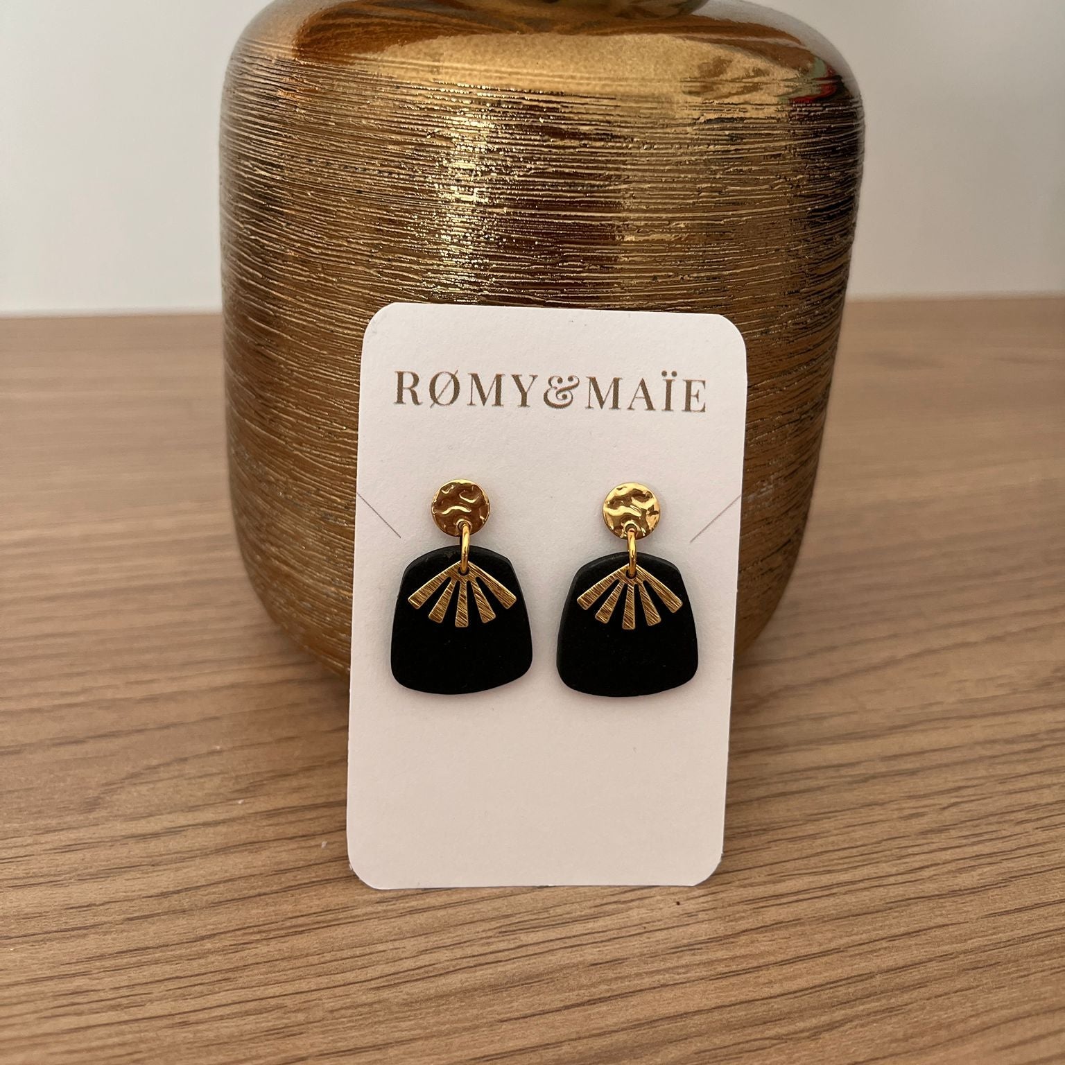 Boucles d'oreilles Gisèle - Romy&Maie
