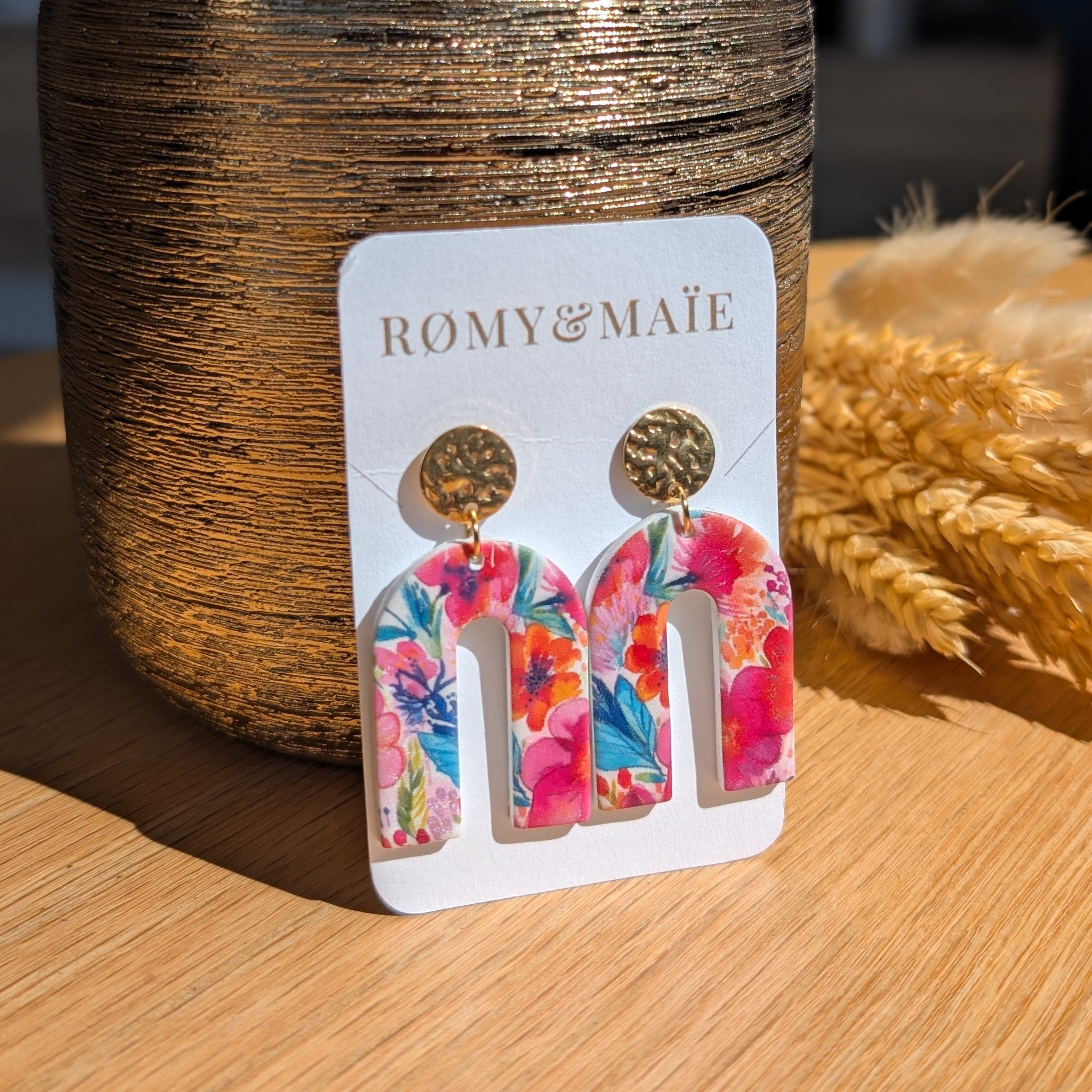 Boucles d'oreilles Vanessa - summer - Romy&Maie