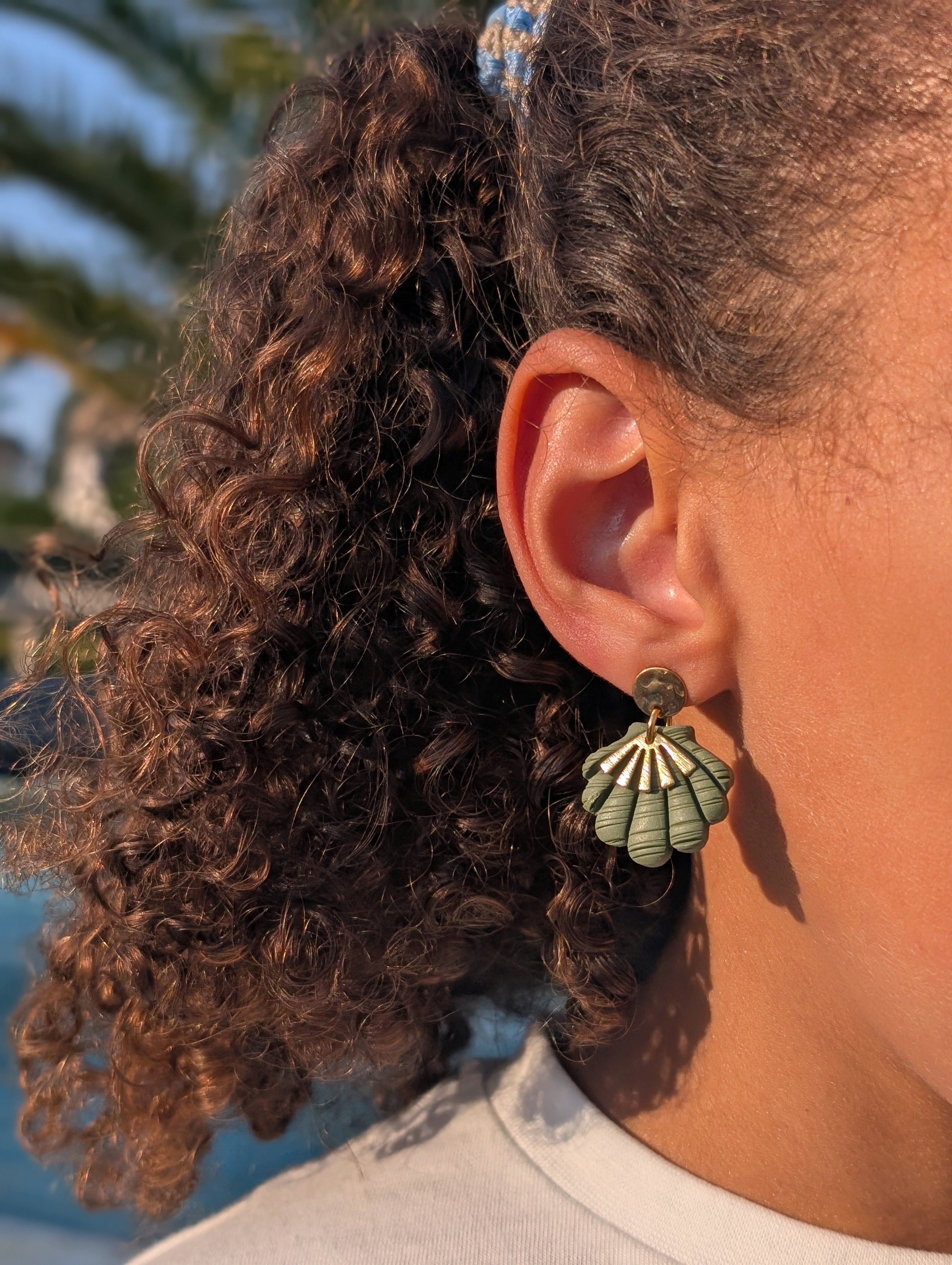 Boucles d'oreilles Yveline - Romy&Maie
