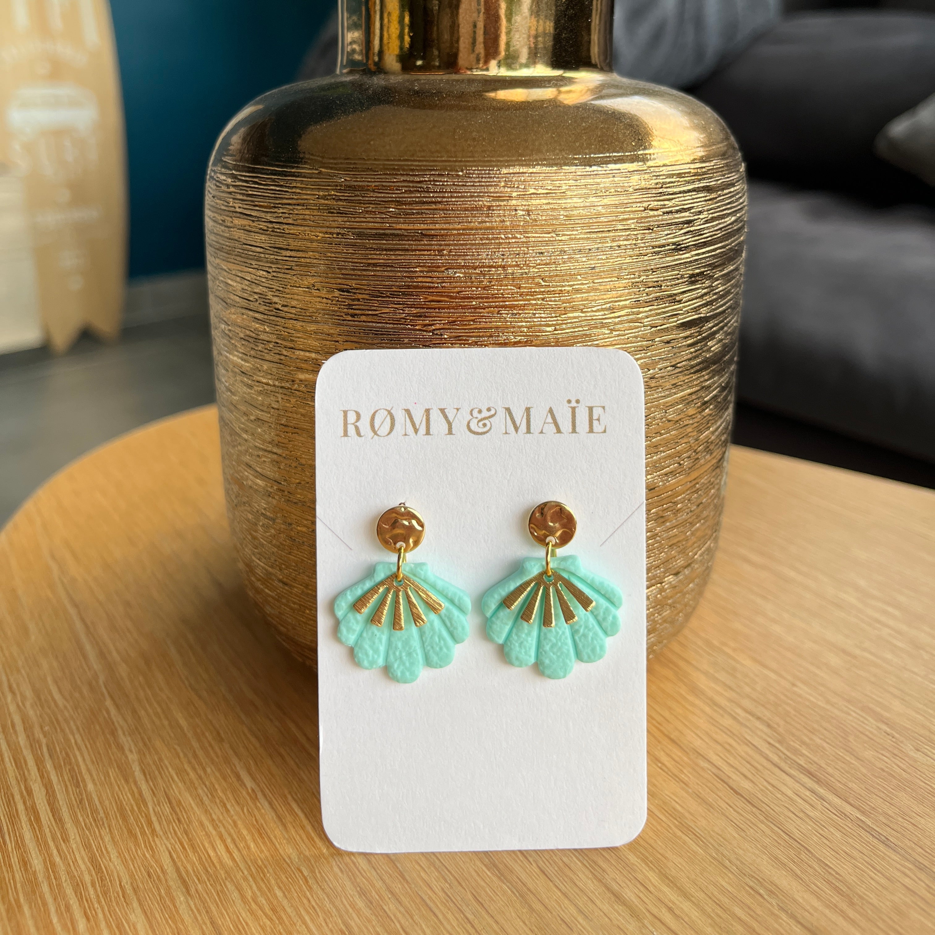 Boucles d'oreilles Yveline - Romy&Maie