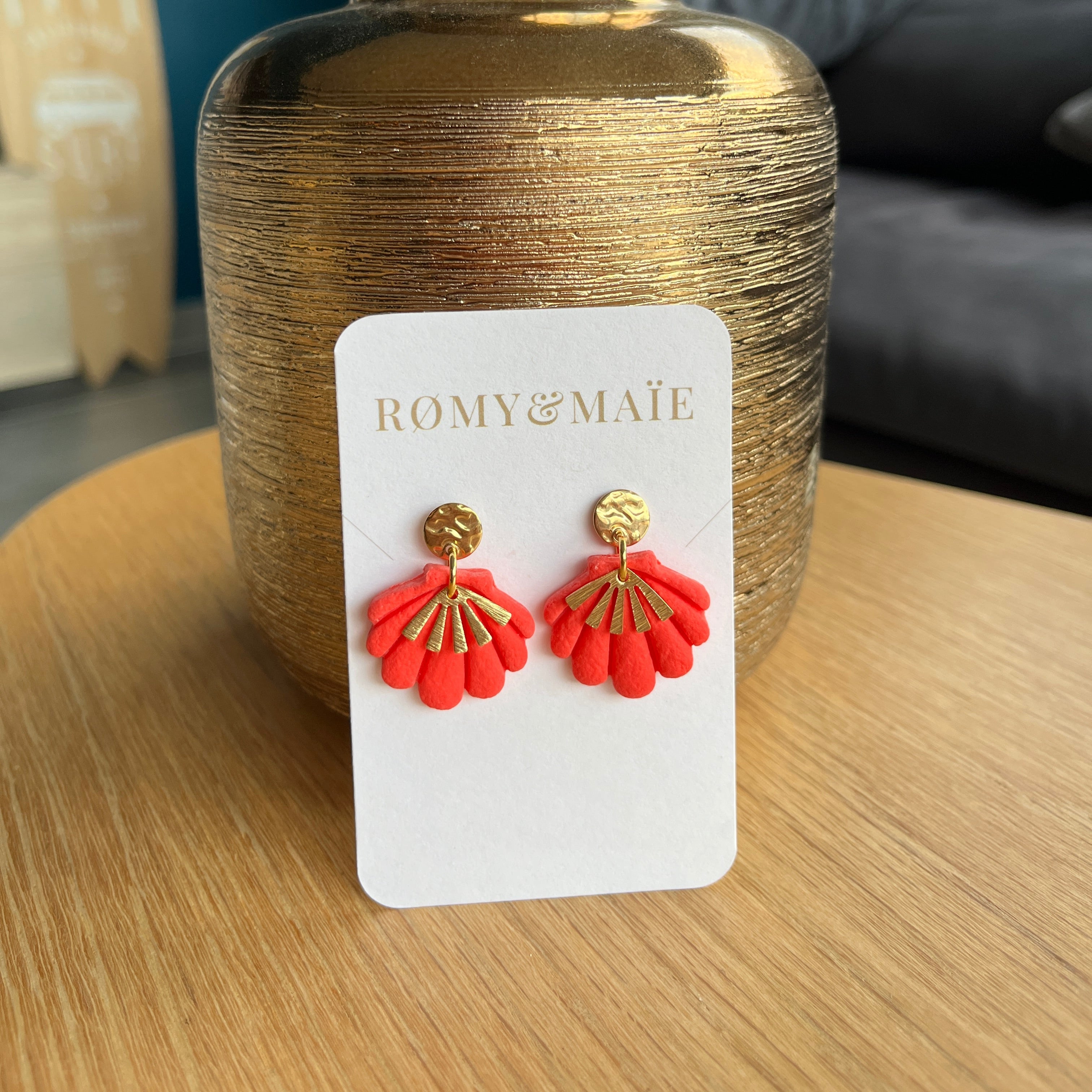 Boucles d'oreilles Yveline - Romy&Maie
